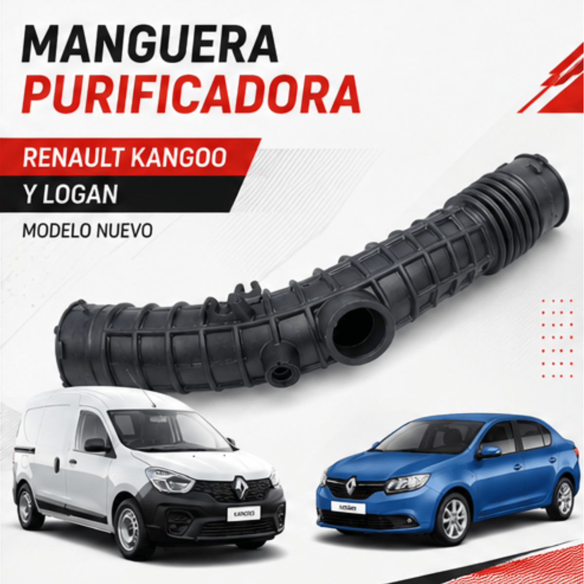 Manguera Purificadora Renault Kangoo, Logan, Modelo Nuevo