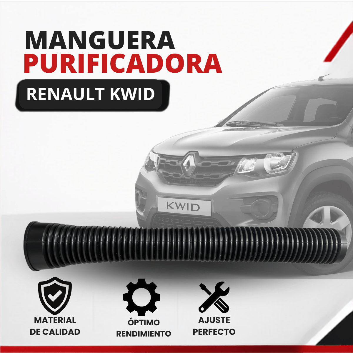 Manguera Purificadora Renault Kwid – vista 2