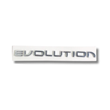 EMBLEMA INYECTADO CHEVROLET CORSA EVOLUTION LETRAS ADHESIVAS CROMADO