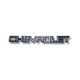 EMBLEMA INYECTADO CHEVROLET SPRINT TRASERO BAÚL LETRAS ADHESIVAS CROMADO Y NEGRO