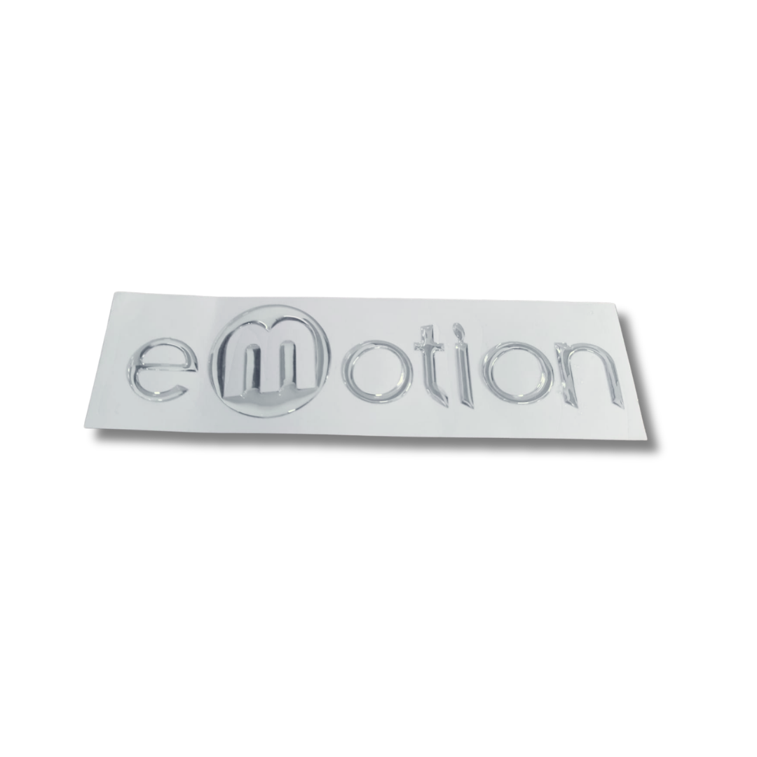 EMBLEMA INYECTADO CHEVROLET AVEO EMOTION RESINA