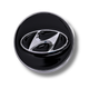 TAPA GRASERA NEGRA HYUNDAI i30 i20 i40 / ELANTRA / VERNA / TUCSON CRETA / SONATA / SANTA FE RIN 14 60MM o 6.0CM