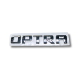 EMBLEMA INYECTADO CHEVROLET OPTRA TRASERO LETRAS ADHESIVAS CROMADO