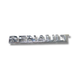 EMBLEMA INYECTADO RENAULT SANDERO / LOGAN CROMADO