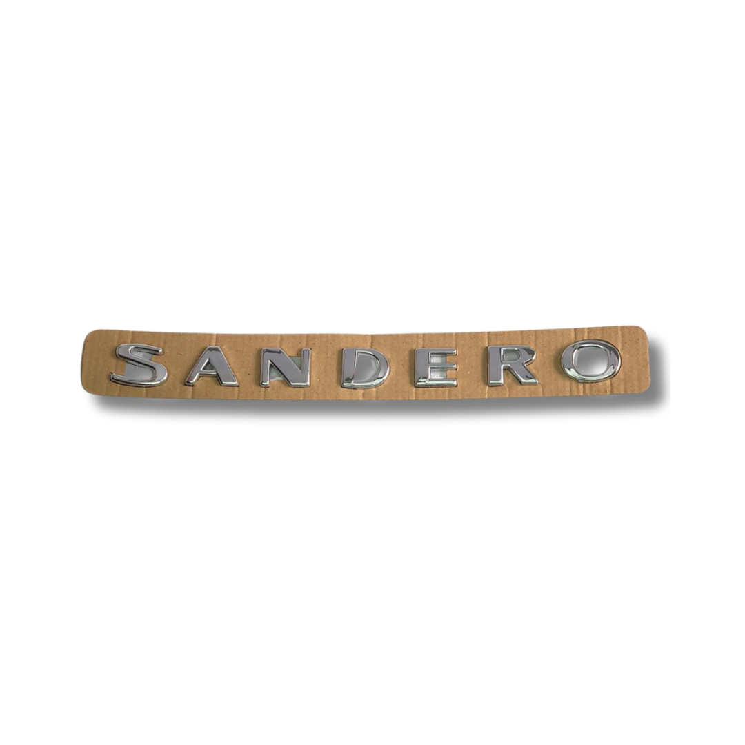 EMBLEMA INYECTADO SANDERO LETRA SUELTA