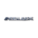 EMBLEMA INYECTADO TOYOTA HILUX HI RAIDER CROMADO INCLINADO