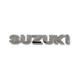EMBLEMA INYECTO SUZUKI PALABRA GRANDE CROMADO