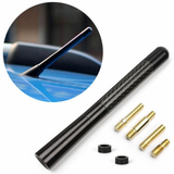 Antena Universal Corta Fibra De Carbono Con Adaptadores