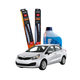 Kit Plumillas Kia Rio 26" y 16" (2013-2024) + Líquido Limpiaparabrisas