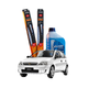 Kit Plumillas Limpiaparabrisas Chevrolet Corsa 18" + Líquido Limpiaparabrisas