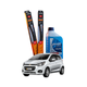 Kit Plumillas Limpiaparabrisas Chevrolet Spark GT 22" y 14" (2010-2017) + Líquido Limpiaparabrisas