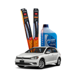 Kit Plumillas Volkswagen Gol 22" y 16" (2014-2024) + Líquido Limpiaparabrisas