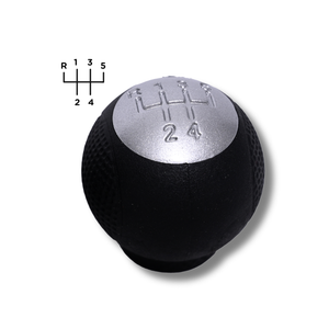 POMO PALANCA CAMBIOS LUJO CHEVROLET AVEO GIRS, NEGRO, CROMADO 3